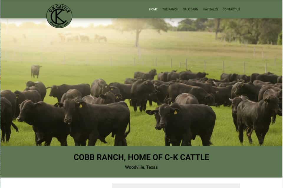 Cobb Ranch, Home of C-K Cattle by Nancy Tutors - Austin Private Elementary School Tutor